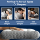 💕El Mejor Compañero para Dormir - Almohada Relajante para el Cuello con Diseño por Zonas - COMPRA 2 ENVÍO GRATIS