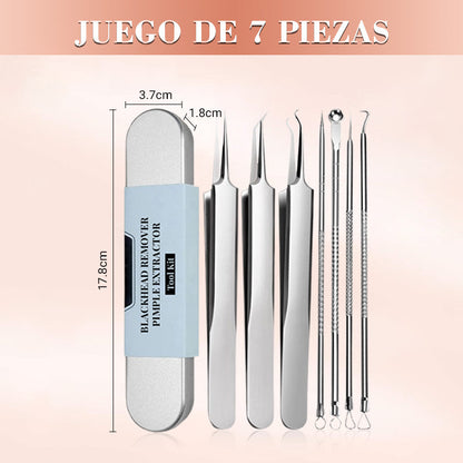 💥50% OFF💓 Kit de acero inoxidable para eliminar puntos negros