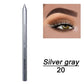 💜✨ Pack de 14 Lápices de Eyeliner Impermeables – Eyeliner en Gel de Colores con Terminaciones Metálicas y Brillantinas, Anti-Deslizamiento