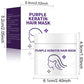 💜 Mascarilla de Keratina Purple - Hidratación Intensa para Cabello Rizado o Teñido, Recupera Suavidad y Brillo en 3 Minutos 🌿🧴