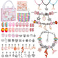 🎁 Kit para Crear Pulseras con Charms - Incluye Cuentas y Herramientas, Diseño Divertido para Regalo o Manualidades 👧📦