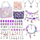 🎁 Kit para Crear Pulseras con Charms - Incluye Cuentas y Herramientas, Diseño Divertido para Regalo o Manualidades 👧📦