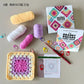 🧵El juego de cartas Granny Square para ganchillo: 50 motivos para mezclar y combinar🧶