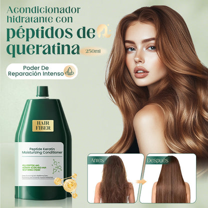 💆‍♀️ Crema de Polipéptidos y Queratina - Alisado Intenso y Reparación Capilar Profunda ✨🧴