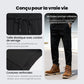 🌞Pantalones Casuales de Hombres | Tela Fresca de Hielo, Elásticos & Impermeables | 6 Bolsillos💧