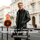 ❄️ 2026 Luxe Warmth | Chaqueta de cuero con forro de felpa para hombre | Estilo listo para el invierno 🔥【NUEVO】
