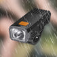 🔥Faro delantero LED recargable e impermeable para bicicleta con clip