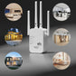 🎁 Último Día de Promoción 50% 🔥 Extensor de WiFi 2025, Amplificador de señal de doble banda 1200 Mbps (5 GHz/2,4 GHz), Cubre 10.000 pies cuadrados y 50 dispositivos, Repetidor con puerto Ethernet para el hogar, Regalos