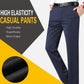 Pantalones clásicos de hombre de alta elasticidad