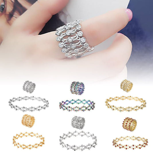 ⏳Oferta por Tiempo Limitado⏰ Pulsera Anillo Plegable Mágica 2 en 1