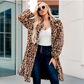 💖 Chaqueta de Estampado de Leopardo de Mediano Largo para Mujer - COMPRA 2 ENVÍO GRATIS
