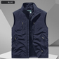 Chaqueta chaleco sin mangas extragrande para hombre con bolsillos - COMPRA 2 ENVÍO GRATIS