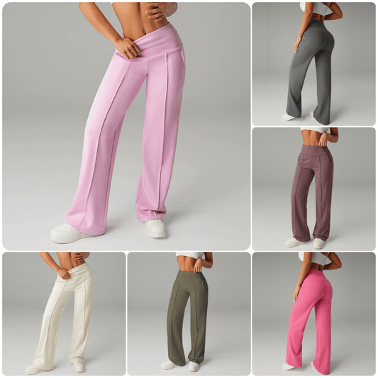 🔥 50% DE DESCUENTO 🔥 Pantalones Rectos Holgados para Mujer – Estilo Cómodo y Elegante, Perfectos para Todo Momento 👖✨