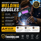 ⏳ LIMITED-TIME 50% OFF! 👀 2026 New Auto-Dimming Welding Glasses – Panoramic View & Solar Charging