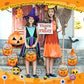 🔥🍬🎃 Bolsas de Regalos de Halloween: Bolsas Transparentes de Calabaza con Cierre Hermético 🎁