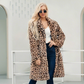 💖 Chaqueta de Estampado de Leopardo de Mediano Largo para Mujer - COMPRA 2 ENVÍO GRATIS