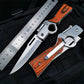 🎁Cuchillo Plegable Portátil de Acero Inoxidable para Exteriores