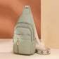 🌟2025 Novedad Mejorada🌟 Bolso bandolera casual de moda para mujer de color sólido