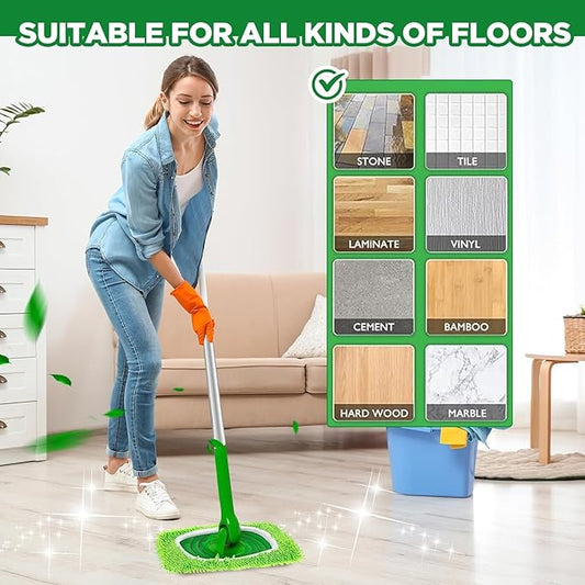💥50% DE DESCUENTO💥Tapetes Recargables de Mopa de Chenille Reutilizables para Uso Doméstico