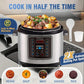 🍲 ¡50% DE DESCUENTO AHORA! ⚡ Olla Eléctrica a Presión 6L – 9 Funciones en 1, Acero Inoxidable, Rápida y Económica para Comidas Familiares Saludables 🍛