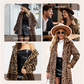 💖 Chaqueta de Estampado de Leopardo de Mediano Largo para Mujer - COMPRA 2 ENVÍO GRATIS