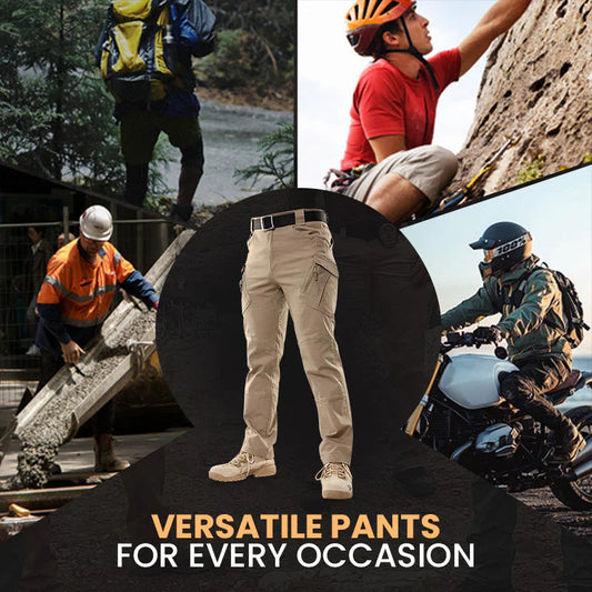 💪Pantalones Tácticos Urbanos IX7 | Resistentes, Múltiples Bolsillos | Ideal para Trabajo y Aventura🎒