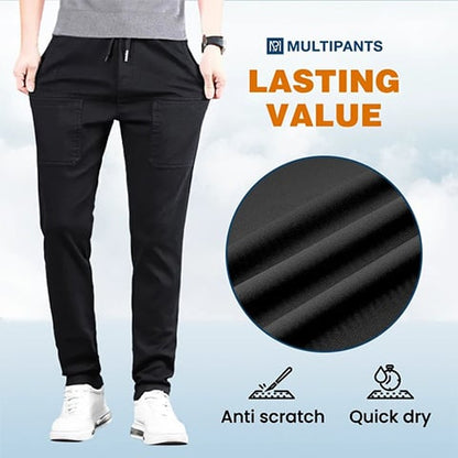 🥰 MultiPants - Pantalones cargo multibolsillos de gran elasticidad y durabilidad - COMPRA 2 ENVÍO GRATIS