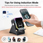 Altavoz Bluetooth Inalámbrico 5 en 1 con Carga Inductiva y Soporte Ajustable para Teléfono✈️COMPRA 2 Y ENVÍO GRATIS