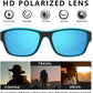 2025 Gafas de sol deportivas para hombre con lente polarizada antirreflejos