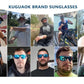 2025 Gafas de sol deportivas para hombre con lente polarizada antirreflejos