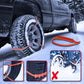 Cadenas de nieve antideslizantes para auto