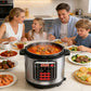 🍲 ¡50% DE DESCUENTO AHORA! ⚡ Olla Eléctrica a Presión 6L – 9 Funciones en 1, Acero Inoxidable, Rápida y Económica para Comidas Familiares Saludables 🍛