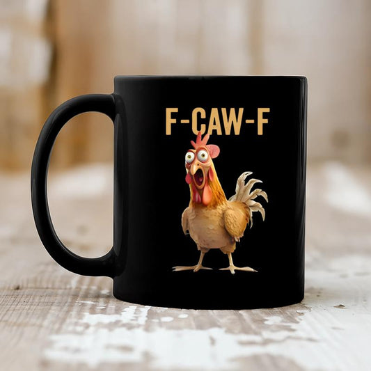 🔥¡ÚLTIMO DÍA DE REBAJAS CON UN 50 % DE DESCUENTO!🏆Rebajas relámpago⚡ ¡Más de 50 000 unidades vendidas! Casi agotadas:💥Taza divertida con pollo F-Caw-F
