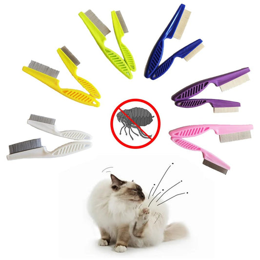 Peine Multifuncional para Pelo de Mascota – Eliminación de Pulgones y Manchas por Lágrimas