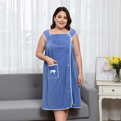 🔥 OFERTA CALIENTE 🎁 Falda de ducha usable para mujeres de talla grande