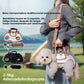 🐶🎒 Porteador Portátil Transpirable para Mascotas 2 en 1 – Huésped + Mochila | Cualquier Lugar, Cualquier Momento!