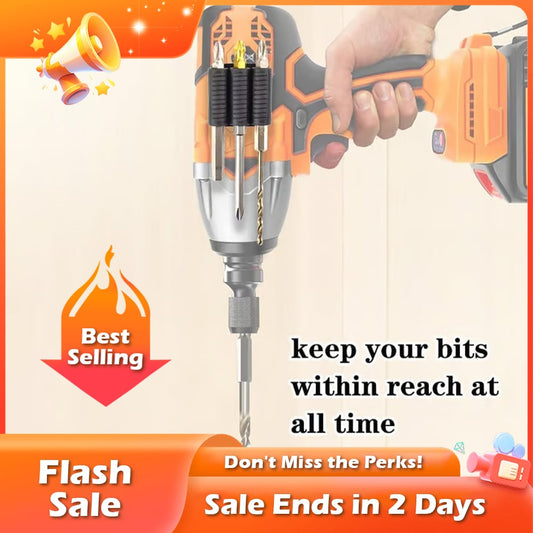 🏆 Venta Flash ⚡ ¡MÁS DE 50 MIL VENDIDOS! Casi Agotado 💥 Agarrador Universal de Brocas Autoadhesivo
