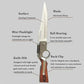 🎁Cuchillo Plegable Portátil de Acero Inoxidable para Exteriores