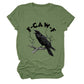 🐦‍⬛ Camiseta de Cuervo Divertida F-Caw-F 🖤- COMPRA 2 ENVÍO GRATIS