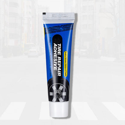 Adhesivo flexible para reparación de neumáticos, resistente a las inclemencias y impermeable