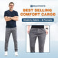 🌞Pantalones Casuales de Hombres | Tela Fresca de Hielo, Elásticos & Impermeables | 6 Bolsillos💧