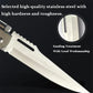 🎁Cuchillo Plegable Portátil de Acero Inoxidable para Exteriores