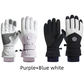 Guantes acolchados suaves compatibles con pantallas táctile