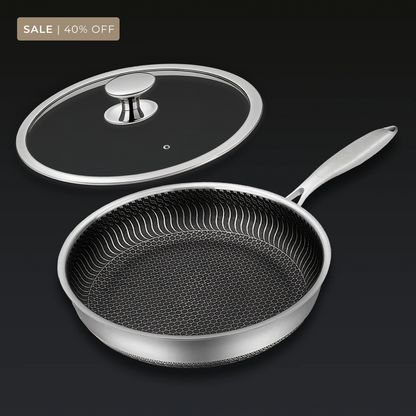 🔥ÚLTIMO DÍA DE OFERTA: 50% DE DESCUENTO!!🍳Sartén Premium Antiadherente con Tapa