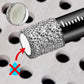 🔥50% OFF🔥Brocas de vástago hexagonal para mármol / baldosas / piedra[Juego completo] 🛠️