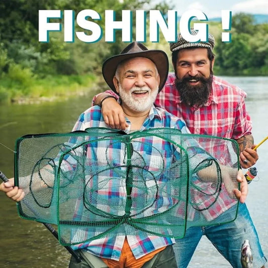 🍤Trampa de Peces Plegable Automática