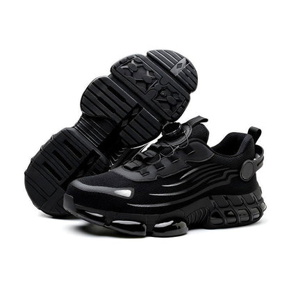 🔥 Zapatillas de seguridad antideslizantes con botón giratorio —— 50% de descuento! Hasta agotar existencias!