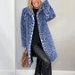 💖 Chaqueta de Estampado de Leopardo de Mediano Largo para Mujer - COMPRA 2 ENVÍO GRATIS