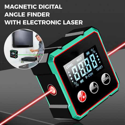 Ángulo digital magnético con láser electrónic