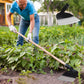 Cabeza de azada para agricultura y jardinería de acero resistente